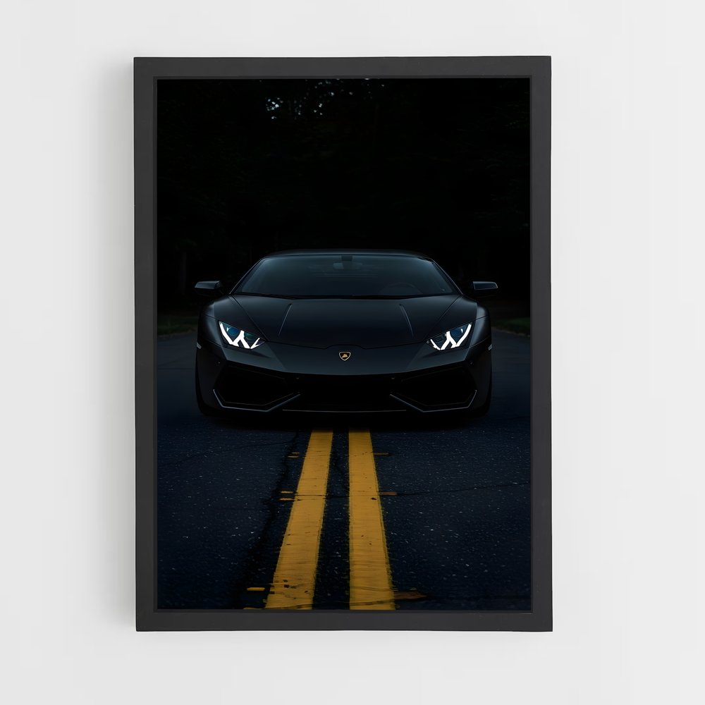 Poster Huracan evo supercar – affiche Lamborghini (vue 2)